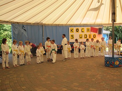 Karate Kids zu Gast